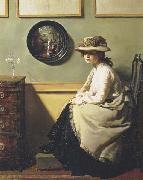 Sir William Orpen The Mirror painting